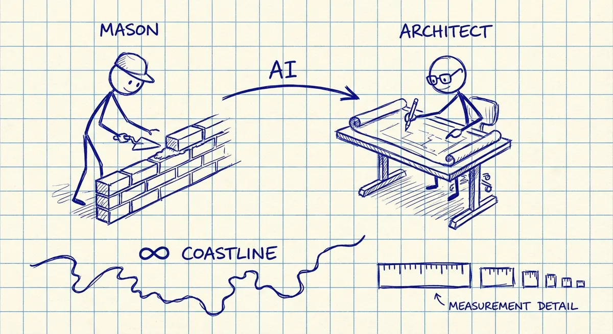 The Coastline Paradox: Why AI Won’t Kill Software Engineering